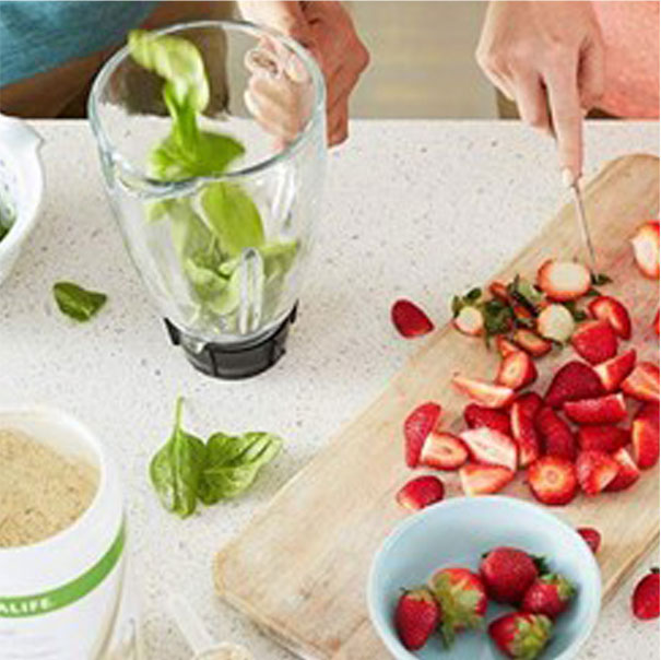 Een gezonde shake